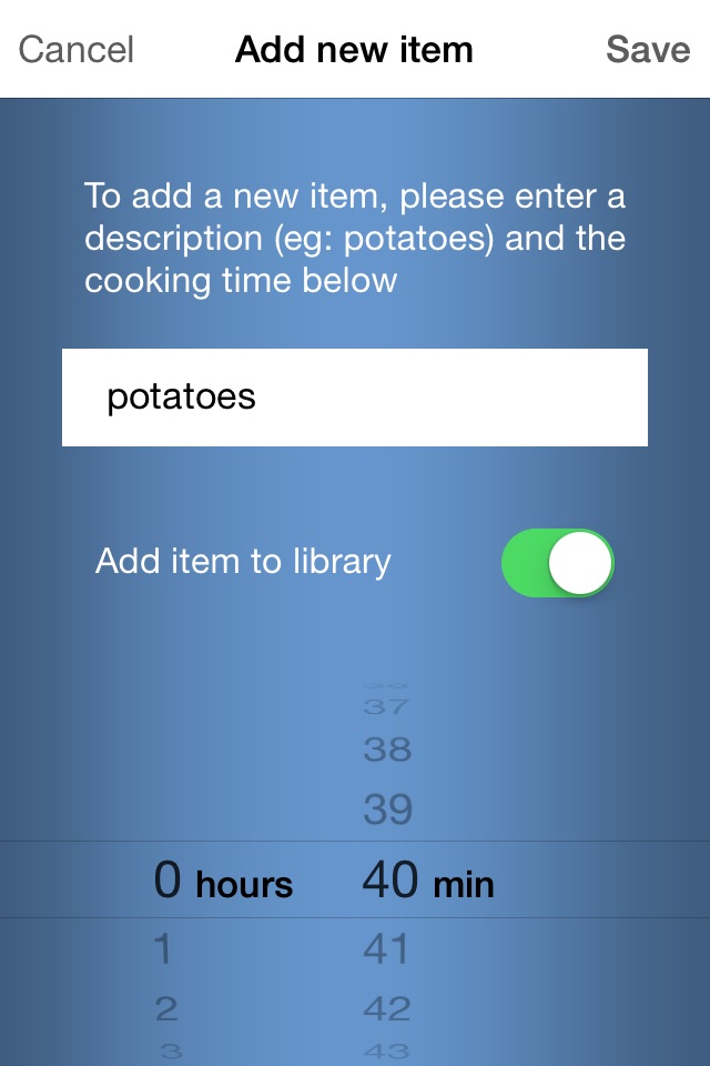 Cookit - cooking meal timer screenshot 2
