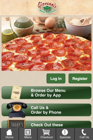 Giovannis Pizza screenshot 2