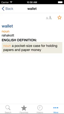 Estonian<>English Dictionary screenshot 3