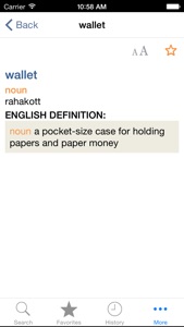 Estonian<>English Dictionary screenshot #3 for iPhone