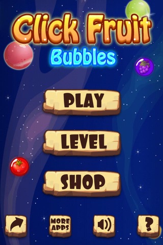 Click Fruit Bubbles screenshot 2