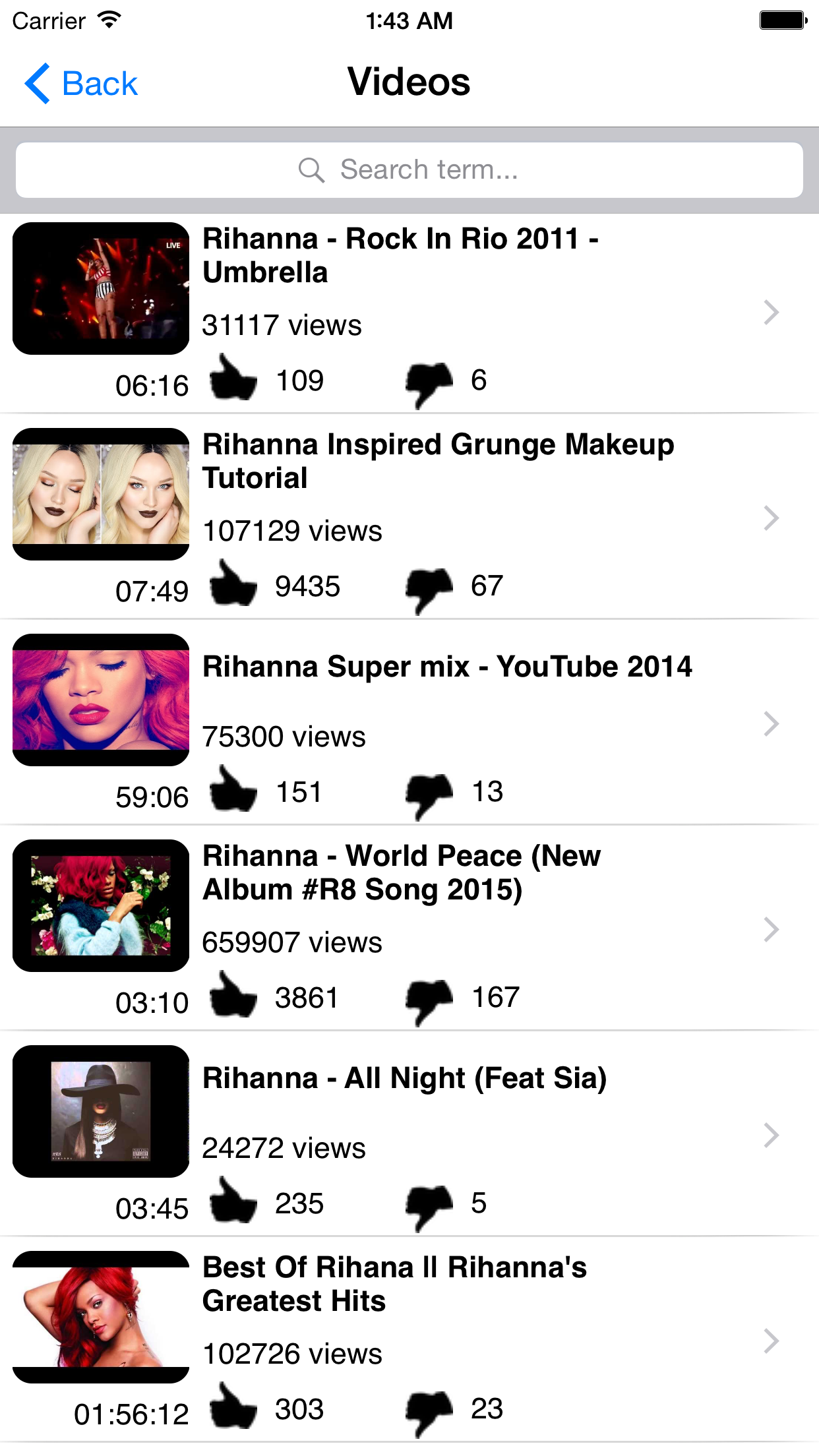 Fan Club - Rihanna edition