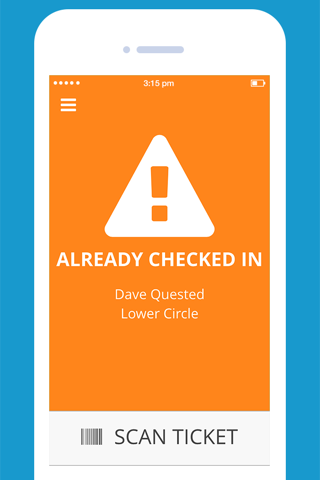Airsquare Ticket Scanner - náhled
