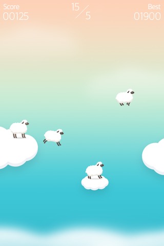 Over the Clouds : Sheep Free ( Sleepy & Healing game )のおすすめ画像2
