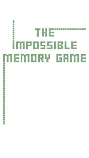 the impossible memory game iphone screenshot 1