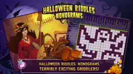 halloween riddles nonograms free iphone screenshot 1