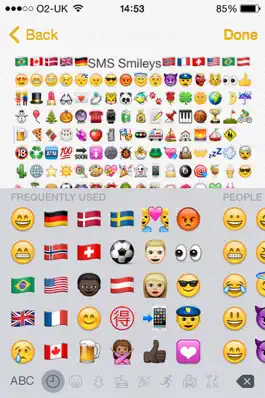 Game screenshot SMS Smileys Free - New Emoji Icons mod apk