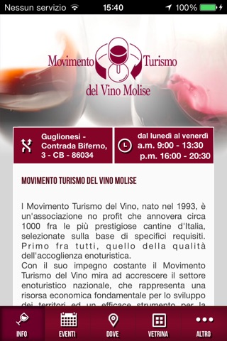 Movimento Turismo del Vino Molise screenshot 2