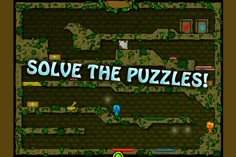 Fireboy & Watergirl 2 - The Forest Temple screenshot 4