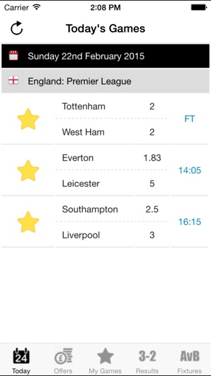 Football Pocket Odds(圖1)-速報App