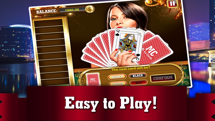Macau Hi-lo Cards FREE - Live Addicting High or Lower Card Casino Game