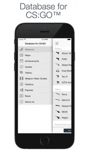database for counter-strike: global offensive™ (weapons, guides, maps, tips & tricks) iphone screenshot 1