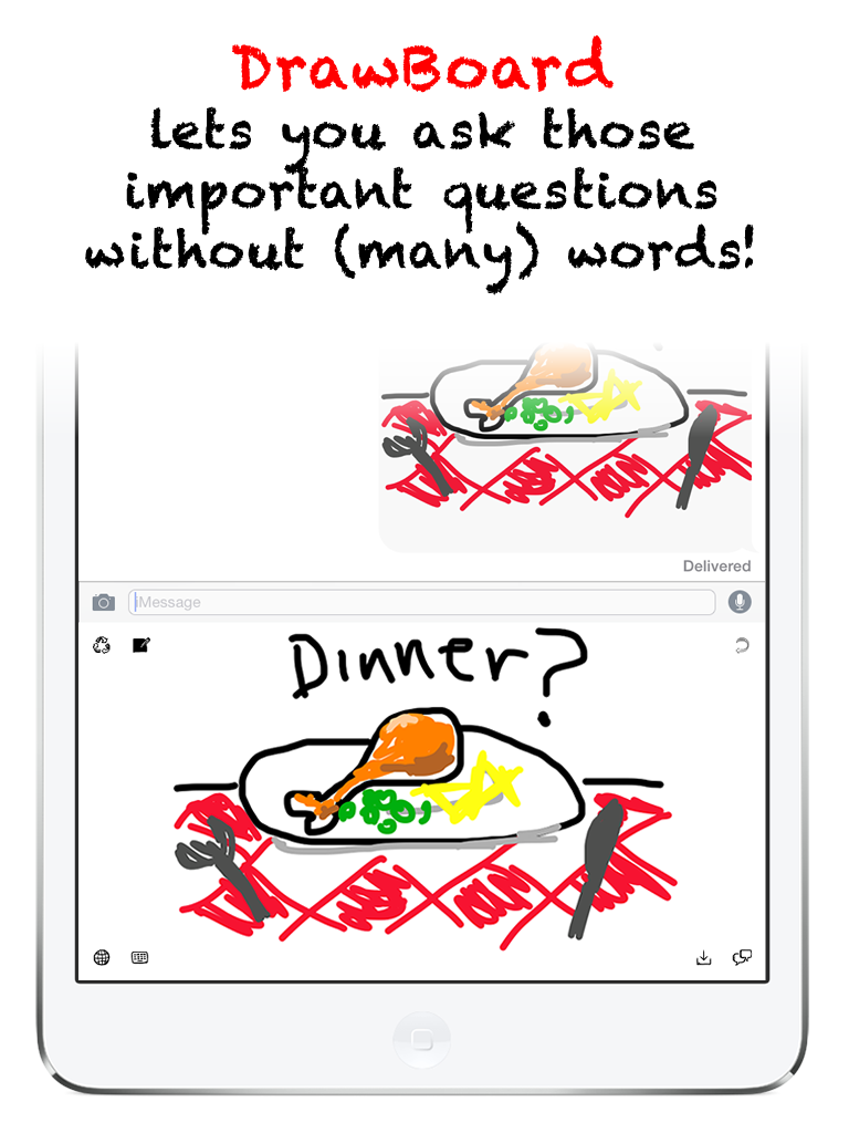 DrawBoard - Keyboard for Doodling!