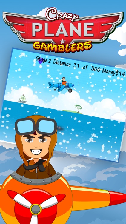 Crazy Plane Gamblers: Snow Storm Attack