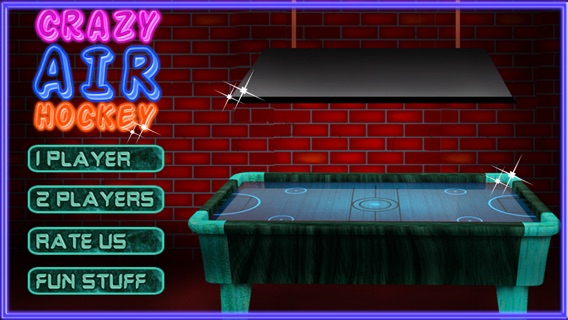 クレイジーエアホッケー - 究極のマルチタッチテーブルホッケー＆スマッシュヒットゲームのおすすめ画像1