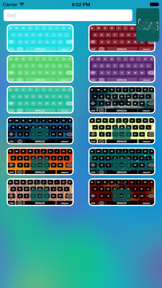 Color Keys - Free Colorful Keyboard for iOS 8 and iPhone / iPad screenshot