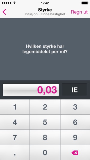 Legemiddelutregning(圖4)-速報App