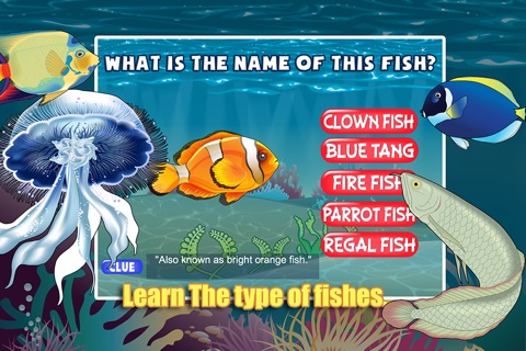 Fish Under the Water World: Learning Aquatic Creatures screenshot 2