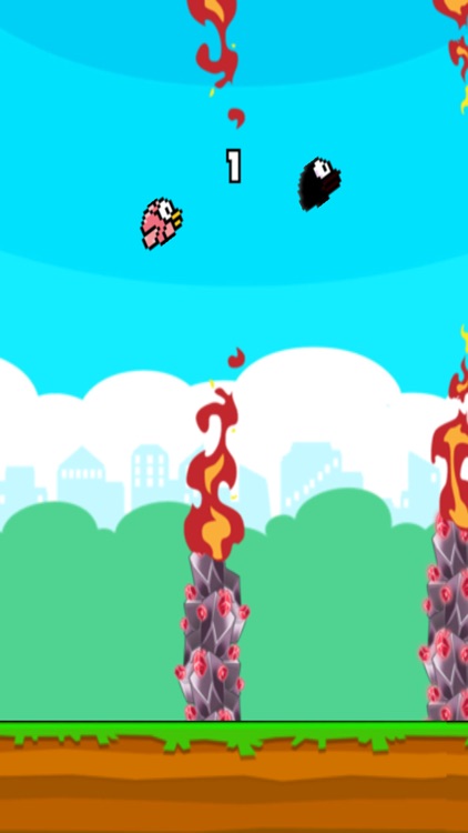 Flappy 3 Players Colorful screenshot-3