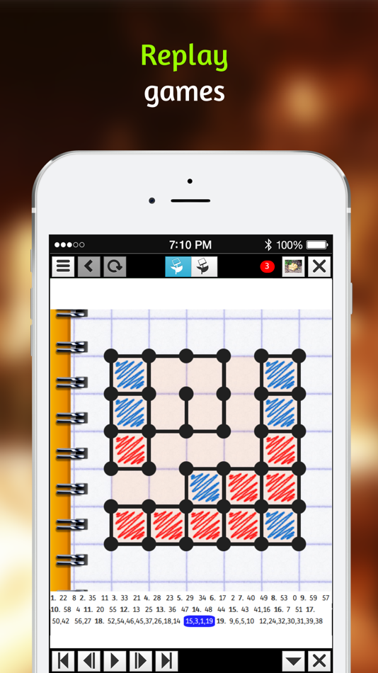 #1. Dots and Boxes Free (iOS) 由: ACLAP