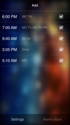 Alarm Clock Widgetのおすすめ画像5