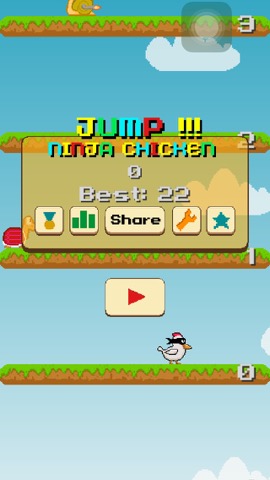 Jump Ninja Chickenのおすすめ画像1