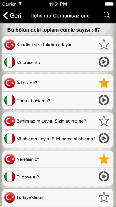 Screenshot #3 pour Kolay İtalyanca Öğren