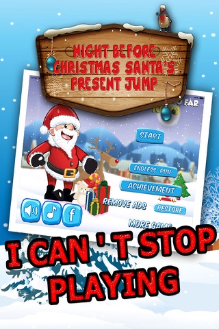 Night Before Christmas - Santa 's Present Jump - Deliver to the Children FREE screenshot 2