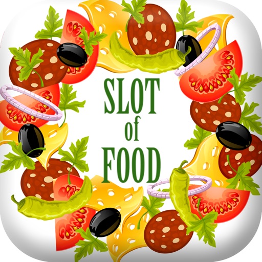 $7-7-7$ Slots of Food icon