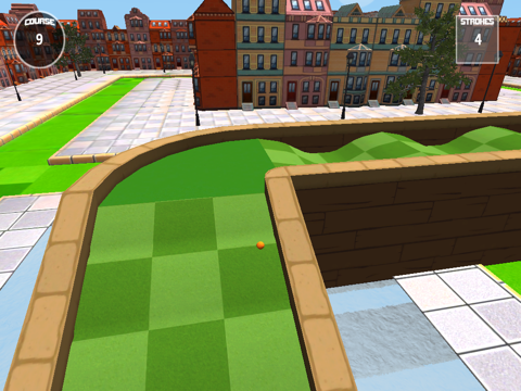 Micro City Golf - for the iPad screenshot 2