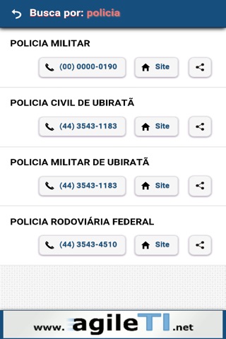 Guia Ubiratã screenshot 2