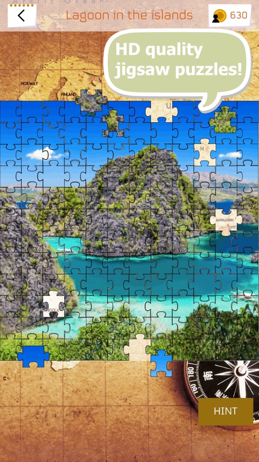 #2. Puzzles - ultimate view of the world (iOS) 由: Quantis,Inc.