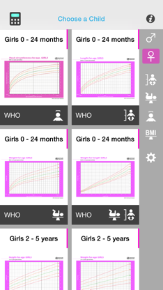 Pediatric Growth Charts by Boston Children's Hospital screenshot 1