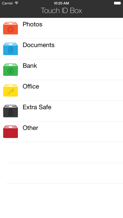 Screenshot #2 pour Touch ID Box
