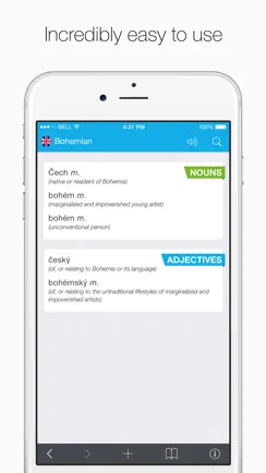 Czech – English Dictionary iPhone image 4