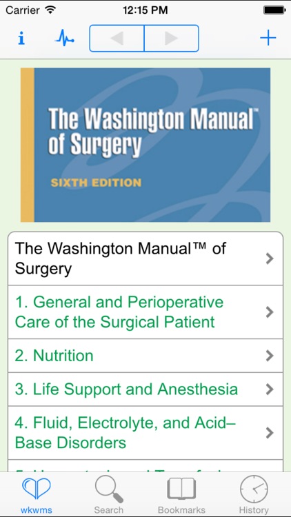 The Washington Manual of Surgery, Sixth Edition