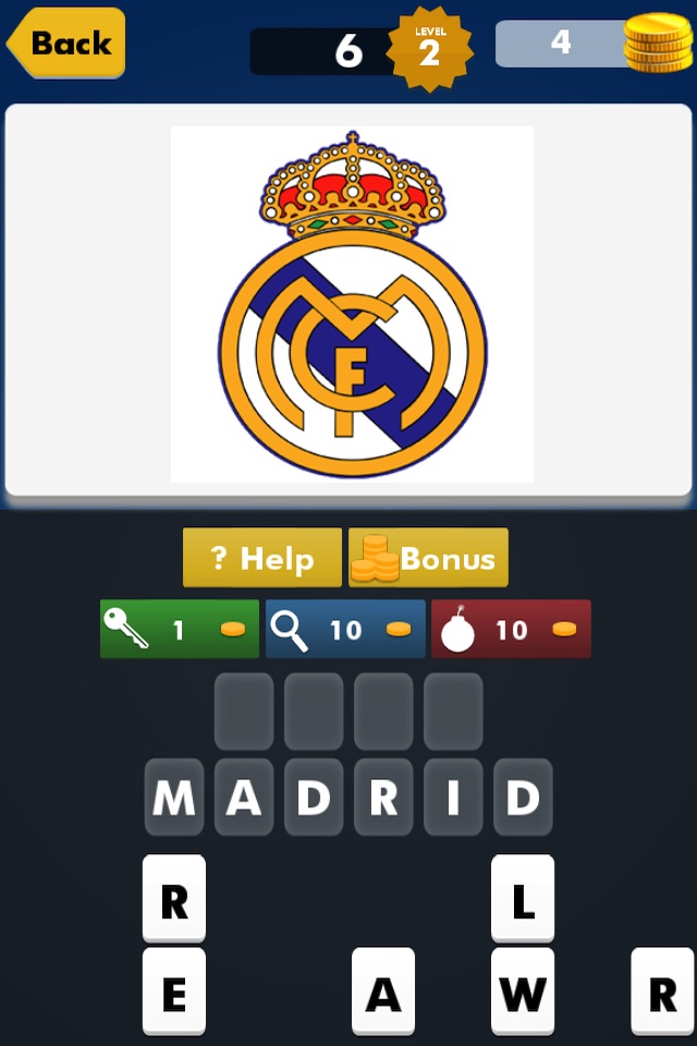 A Football Logo Quiz - ( Soccer Team Name Games Trivia 2k15 ) screenshot 3