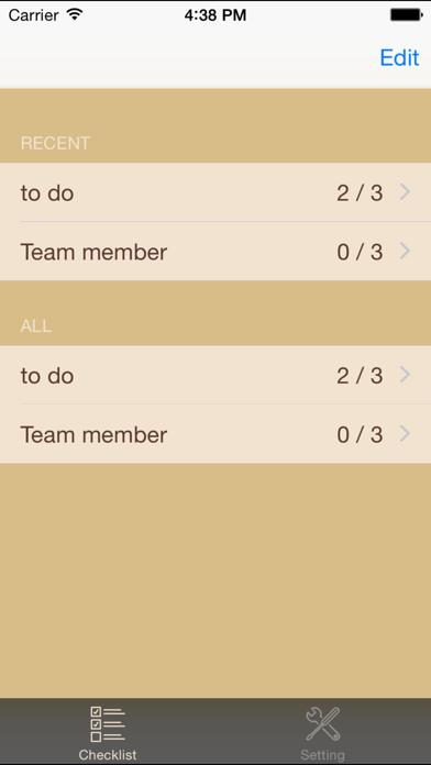 Screenshot #1 pour Check.List