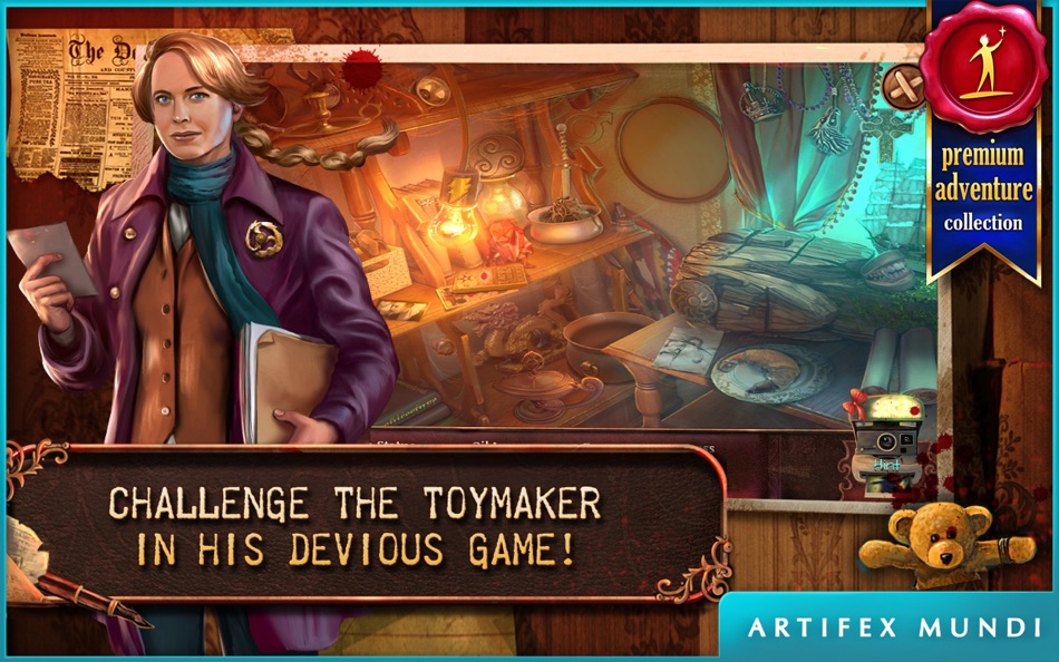 #1. Deadly Puzzles: Toymaker for Mac OS X (macOS) 由: Artifex Mundi S.A.