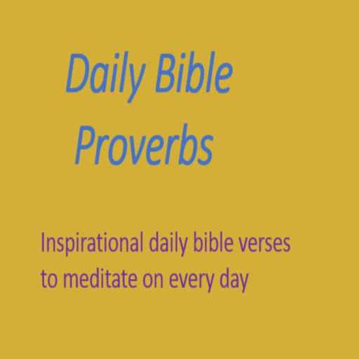 DAILY BIBLE PROVERBS app icon