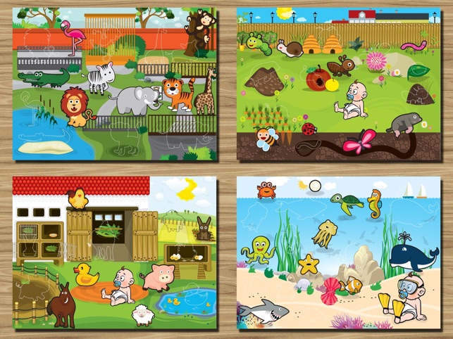 動物－為幼兒所設計的最佳免費益智遊戲（教學與學習）(圖4)-速報App