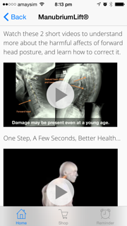 DrPosture® - Your health is in your posture! screenshot 3