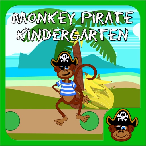 Pirate Monkey Kindergarten Free for iPad iOS App