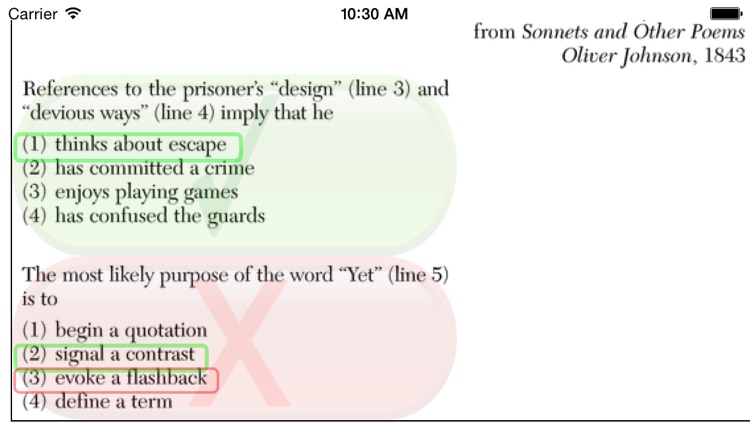 Reading Comprehension - High School screenshot-3