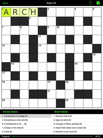 Screenshot #6 pour Crosswords for Kids 1