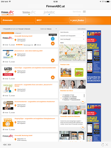 Screenshot #6 pour FirmenABC.at & TelefonABC.at