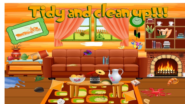 Livingrooms Cleaning Game(圖1)-速報App