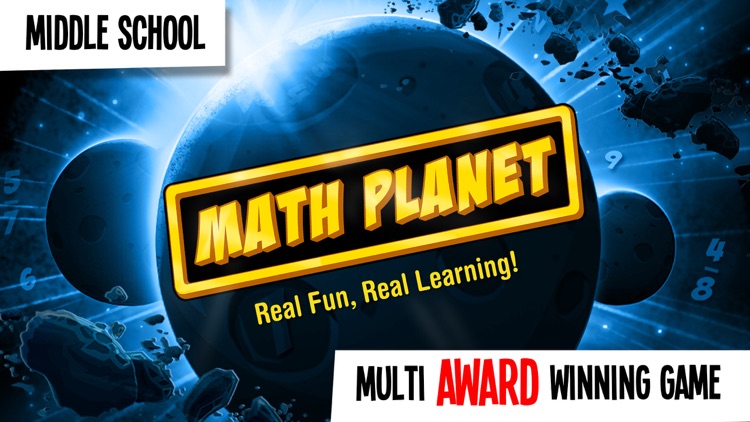 Middle School Math Planet - Fun math game curriculum for kids screenshot-0