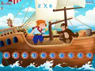 Lær gangetabellen - Piratenes sverdkamp ipad bilder 0