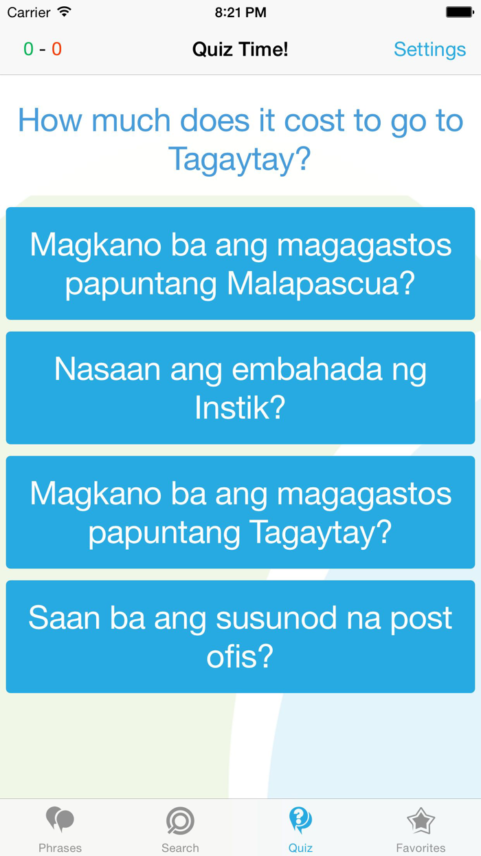 Tagalog-Filipino Phrasebook - Travel in the Philippines with ease